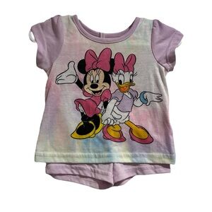 Baby Girls Minnie Mouse Pajama Set